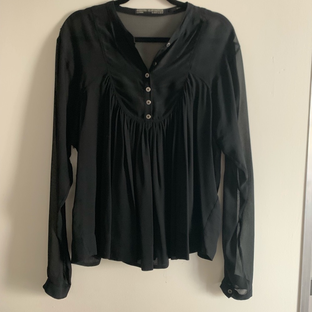 All Saint silk blouse
